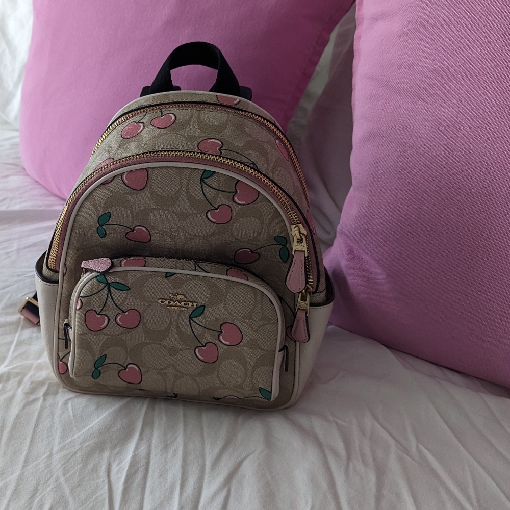 Coach Cherry backpack
